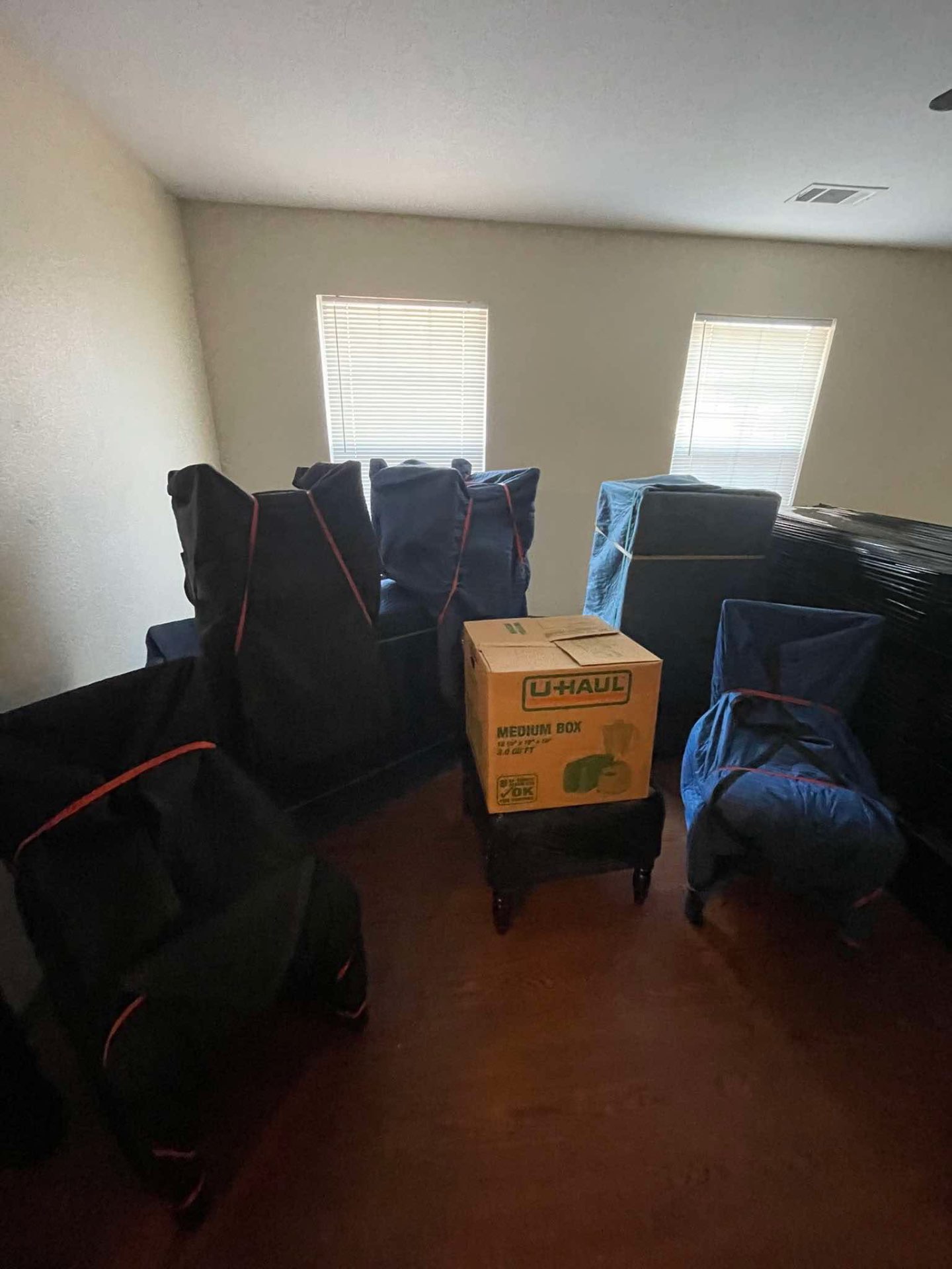 Apex Moving LLC crew on a moving job