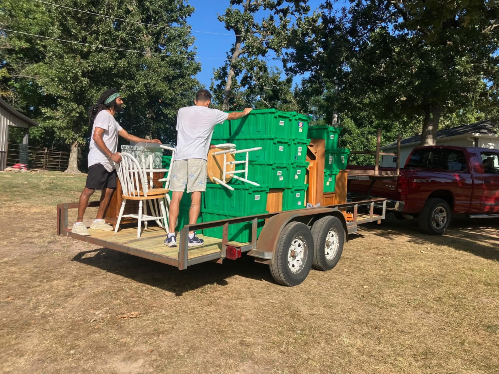 Careful handling of large items